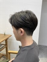 ムク(mUku)&nbsp;メンズ / センターパートスタイル（宇都宮美容室）