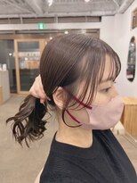 クローズ(cross-z)&nbsp;20代30代40代◎透明感前髪パーマサイドバング小顔カット段カット