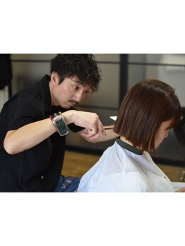 歴１８年のベテランスタイリストが最初から最後までマンツーマンで施術◎丁寧なカウンセリングで理想が叶う