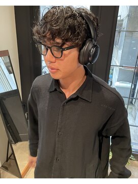 ポーズ(PAUSE) メンズスパイラルパーマ