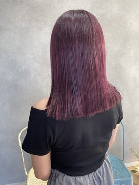 グローバルヘアー バランス(global hair BALANCE) 10代20代 ピンクパープル/ピンク/パープル/ブリーチ履歴
