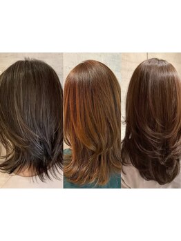 全国少数の専属カラーリスト在籍！30代40代に人気の大人女性向けサロン♪丁寧なカウンセリング◎