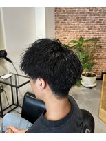 マーズ オム 山本丸橋店(mars HOM)&nbsp;two block cut / twist spiral