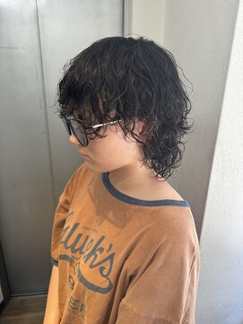 オーブ ヘアー リリー 博多2号店(AUBE HAIR lily) ウルフ×パーマ