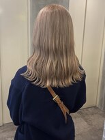 トレヘアー 京都 烏丸(tRe hair) ミルクティーベージュ