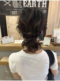 三軒茶屋_ヘアアレンジ_ポニーテール_ボブ_ボブアレンジ_小顔
