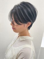 ジル ブラン 福岡(JIL BLAN)&nbsp;ハイライトレイヤーカットショートボブイルミナカラー天神大名