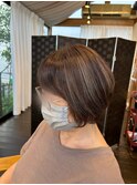 大人ショートボブ