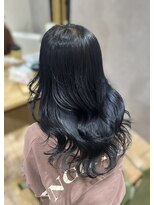 美容室 アクター ブルーブラック