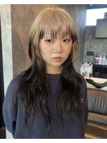 ヌル 表参道本店(Null)&nbsp;ルーツカラー［デザインカラー/ブリーチカラー/表参道/原宿］