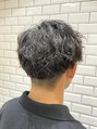 アラカワオム(homme) フェード+パーマではオイルセットでしっかりキマります◎