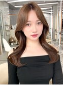 ☆姫カットレイヤー/くすみベージュ/韓国風巻き/立川レイヤー