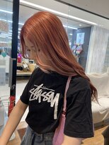 フェイバリットビューティシャルム(Favorite Beauty Charme) ダブルカラー×ピンクオレンジカラー×上大岡駅近く