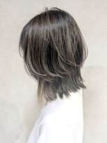 エンクス(enx)&nbsp;ホワイトグレージュデジタルパーマミニウルフ鶴ヶ峰HK62