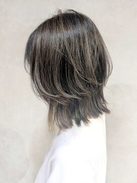 エンクス(enx) ホワイトグレージュデジタルパーマミニウルフ鶴ヶ峰HK62