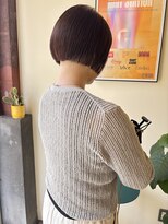 ヒントステーション(HINTSTATION)&nbsp;〈浅草 半個室〉ミニボブ/ブラウンベージュ