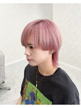 ヘアーアンドビューティーザ エフ(Hair Beauty the F) /ピンクカラー/