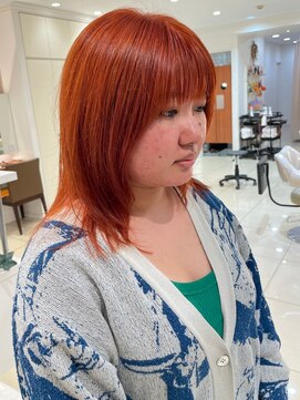 アッシュ 荻窪店(Ash) オレンジカラー，デザインカラー／荻窪