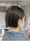 ROUIS 津田沼 ミニボブコントラストハイライト/白髪ぼかし/ボブ