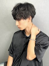 ■メンズパーマ（韓国／シャドウパーマ・フェザーパーマ）【荻窪／Ash荻窪／メンズカット／サーフカール】