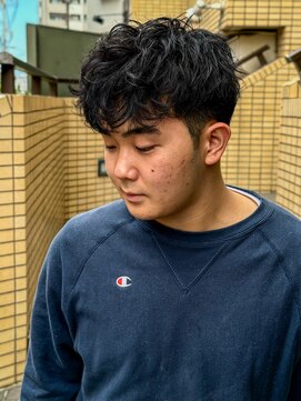 スウェル 柏店(Swell) MEN’S HAIR/波巻ツイストスパイラル/フェザーパーマ/フェード