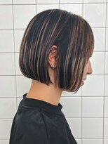 オジョマノ(OjOmano)&nbsp;大人ショートハイライト髪質改善トリートメント前髪30代40代