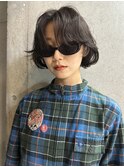 レイヤーボブパーマ