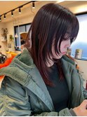 千葉駅オリーブグレーココアベージュ小顔