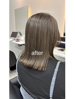 セカンズ(222)&nbsp;［222豊田］白髪ぼかしハイライト×艶カラー