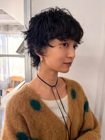 メゾンアトリエ(MaisonAtelier)&nbsp;curly short wolf