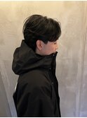 カルマパーマ　ニュアンスパーマ　センターパート