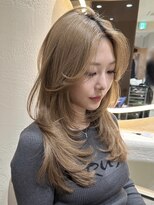 サイン 韓国ボブ 渋谷(SIGN) お洒落なレイヤーカット韓国ボブレイヤーボブ渋谷タッセルボブ