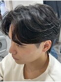 MEN'S HAIR/ブルーブラック/フェザーパーマ/錦糸町