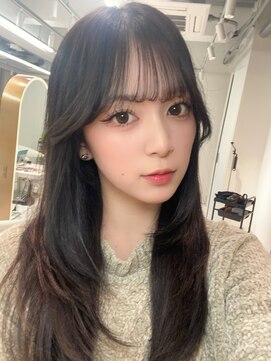 ロンドルピナス 小倉(Lond Lupinus) ミディアムレイヤーカット/似合わせカット/大人ガーリー/20代