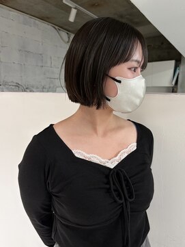 ヨーク(YOKE) [YOKE]レイヤーボブミニボブ切りっぱなしボブ