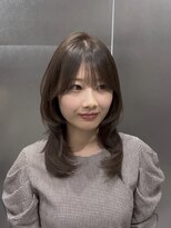 レイミュー 千葉(Lei miu)&nbsp;: layer cut × ash beige :