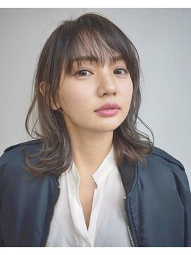 ステア メゾン(stir maison) 再現性◎鎖骨ミディシースルーバング☆MAKOTO