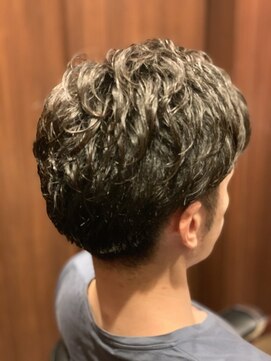 ヒロギンザ 田町店(HIRO GINZA) ツーブロック七三ナチュラルパーマ