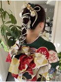 成人式ヘア【編みおろし】
