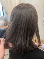 マロウ(mallow)&nbsp;《花屋併設》オリーブグレー@20代30代40代@アディクシーカラー