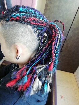 ヘアーメイク ララ(HAIR MAKE LALA) エクステ　ブレートヘアー