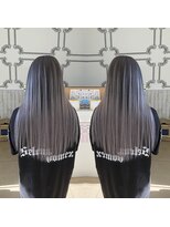 デザイン フォー ヘアー グランツ プロデュース バイ ヒス(Design for hair GRAnt'z) シールエクステ(シルバーグラデーション)