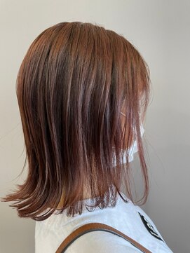 アンチ(ANTI) 外ハネピンクブラウン