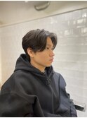 初めてのバーバースタイル 中分け