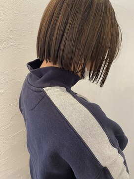 ルブランヘアギャラリー(Le blanc hair gallery) ぷつっとボブ