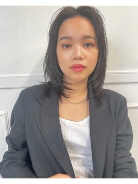 ロフティー 清澄白河(LOFTY) センターパート/ストレートボブ/韓国/髪質改善/清澄白河/森下