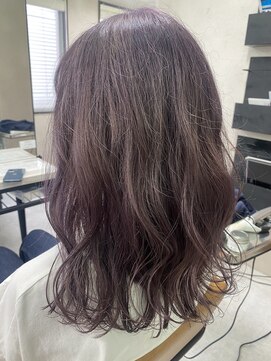 アジールヘア 東上野店(agir hair) ラベンダーベージュラベージュイルミナカラー