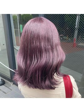 アソビセカンド 原宿(ASOBI 2nd) 色落ち綺麗なピンク系カラー ピンクラベンダー