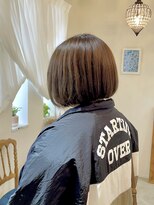 ヘアー ホスピタル ソアン(hair hospital soan)&nbsp;内巻きボブ☆やわらかオリーブブラウン