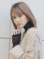 ウル 名古屋栄(ulu)&nbsp;ナチュラルボブ大人美人ハイトーン